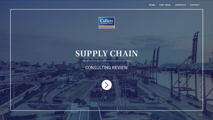 Colliers International website design